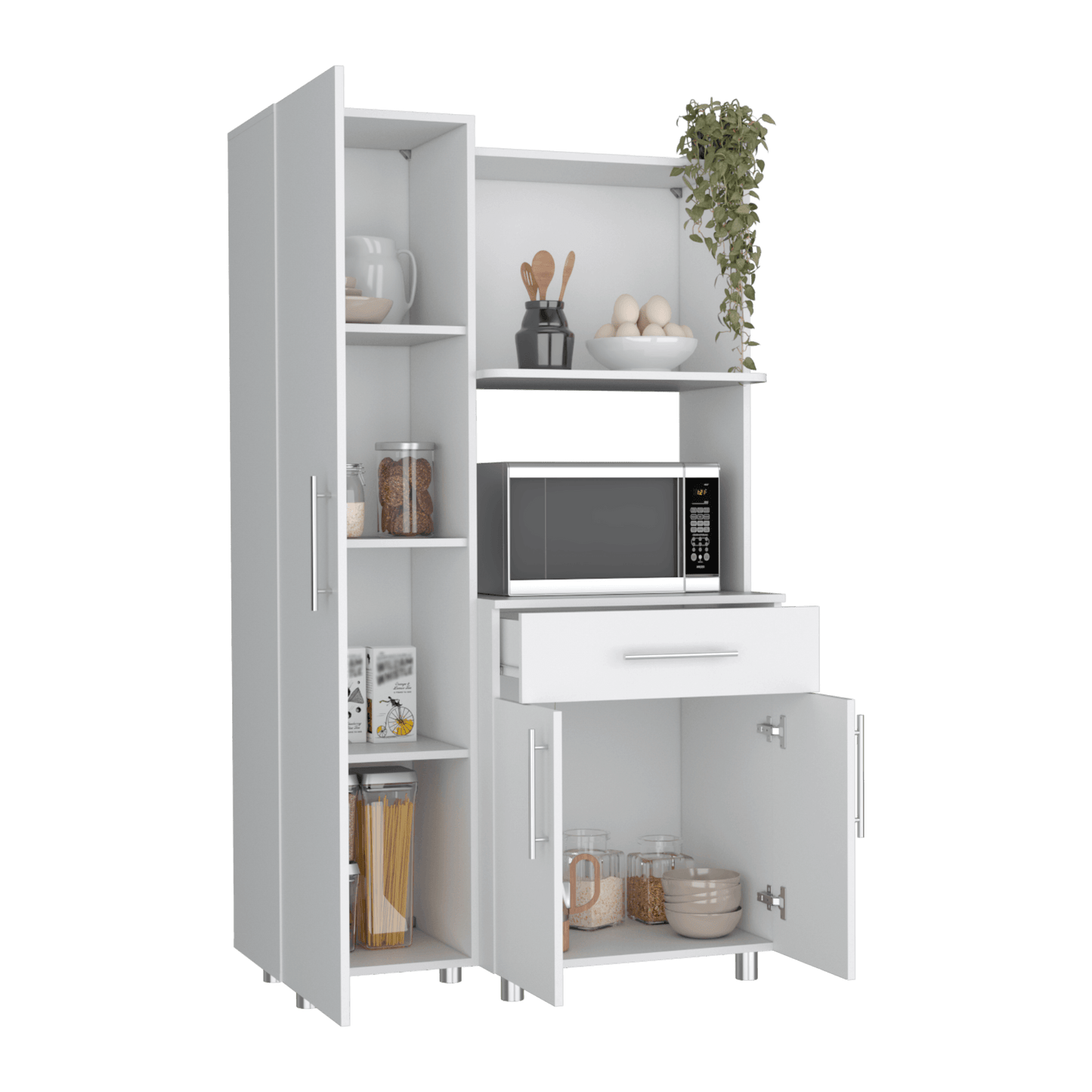 Alacena Pantress 165X98X45 Rta Blanco