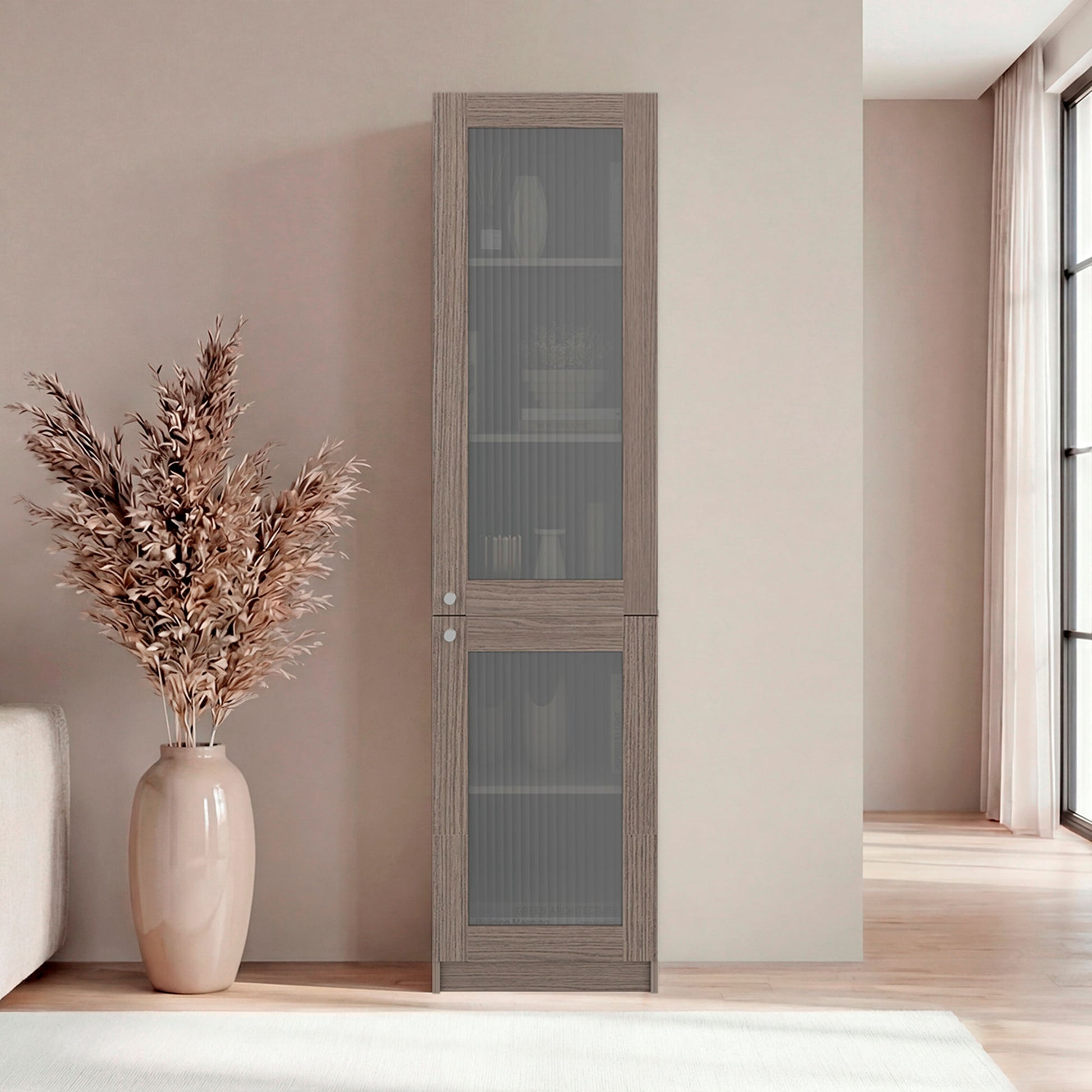 Estante Home E-M6 180X45X31 Rta Positano Wengue Zf