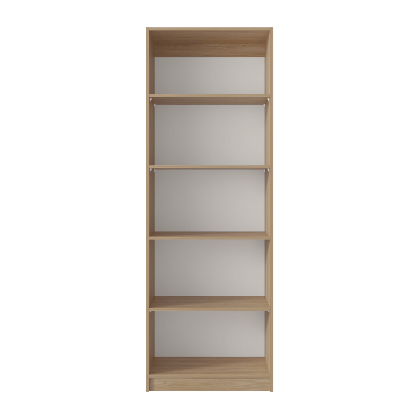 Estante Home 180X62X29 Rta Fresno Eu Blanco Mqz