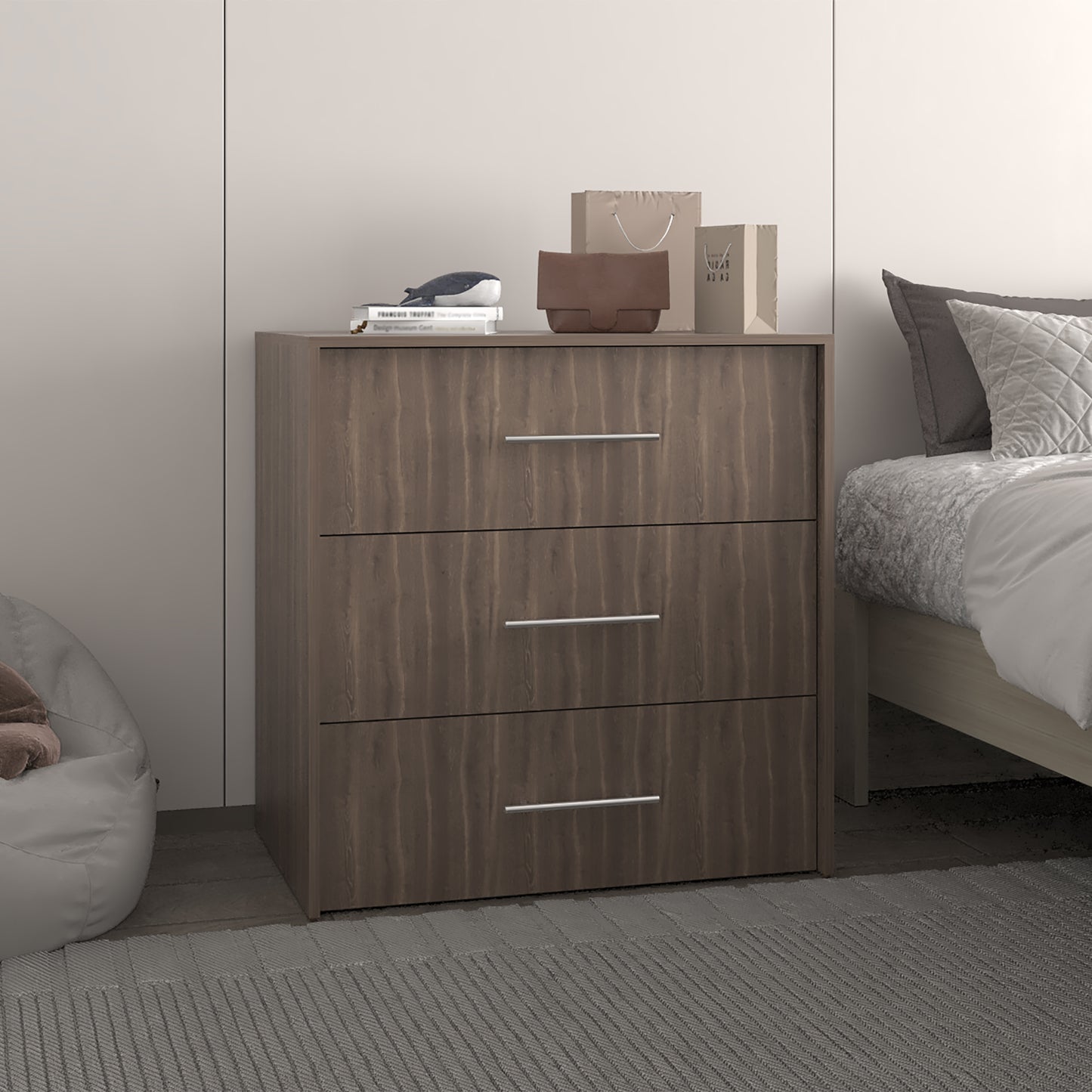 Cajonera Bigaf 82,1X80X52,3 Rta Milan/Wengue