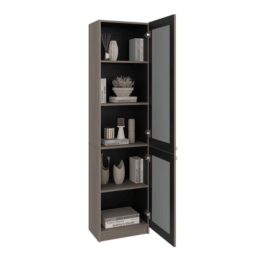 Estante Home E-M6 180X45X31 Rta Positano Wengue Zf