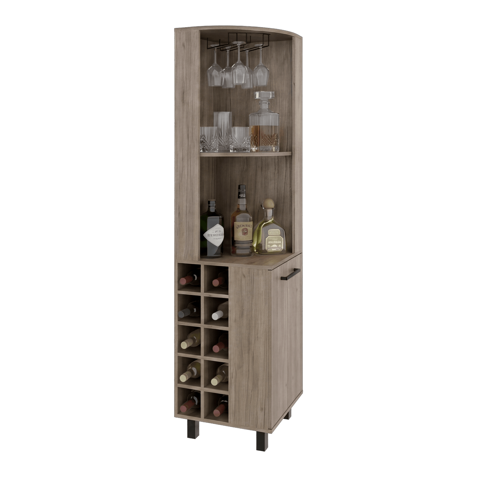 Bar Esquinero Kaia 180X45X45 Rta Cannolo Zf