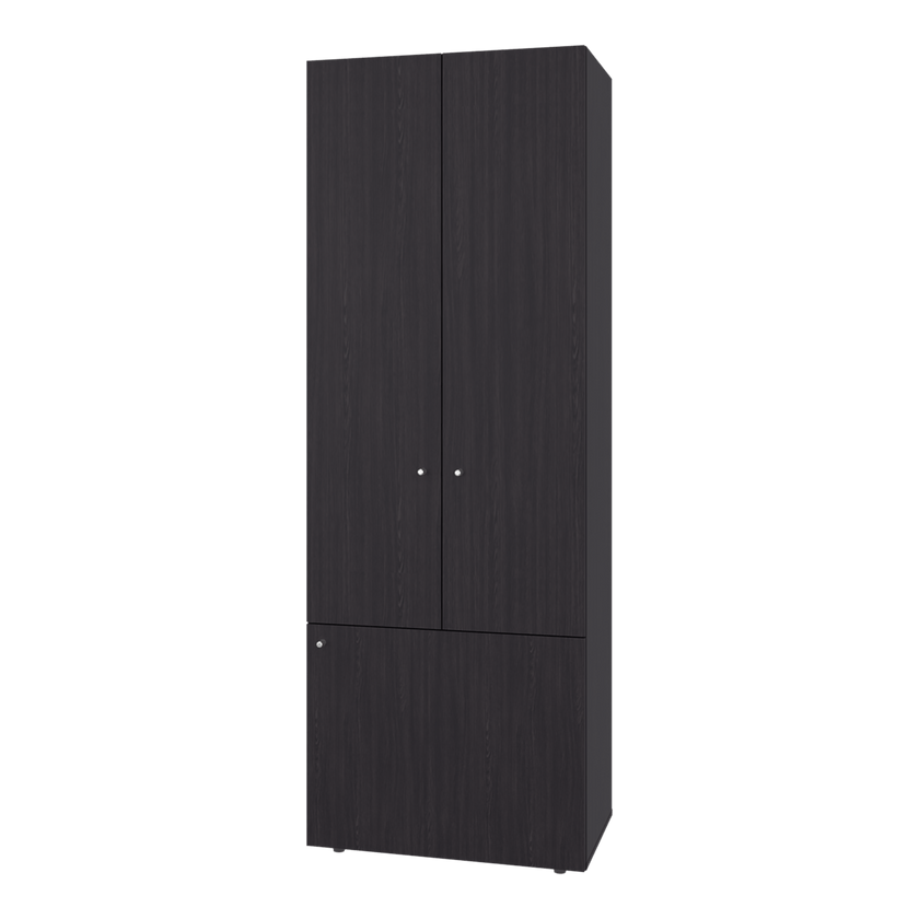 Closet 3 Puertas Tuhogar 170X60X40 Rta Wengue Zf