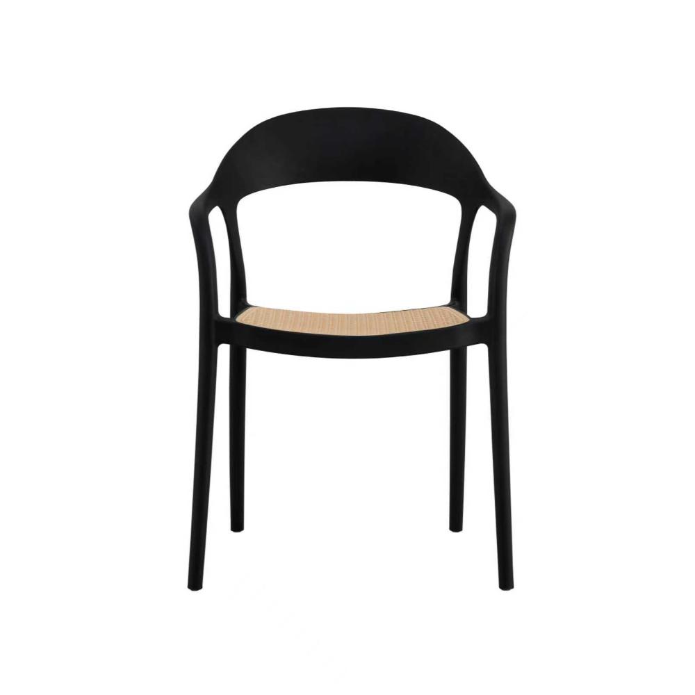 Silla Rio 81X57X53 Rta Negro Beige