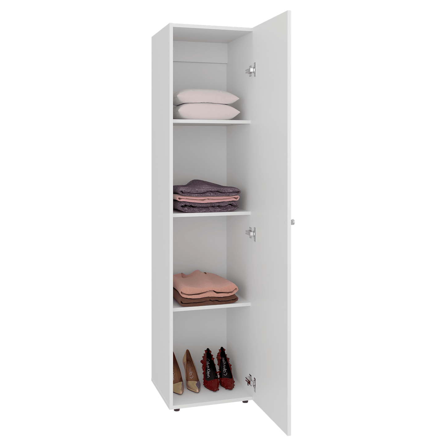 Closet Con Espejo Home Dreams 170X40X40 Rta Kronos Blanco Zf