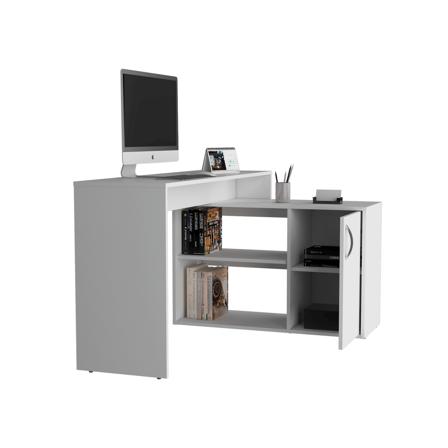 Escritorio Axis Eco 71X125X90 Rta Blanco