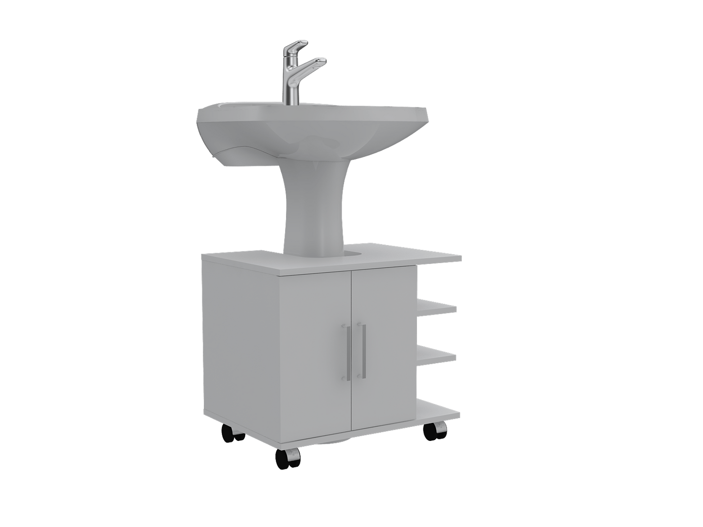 Mueble Elemental Para Lavamanos Rta Blanco
