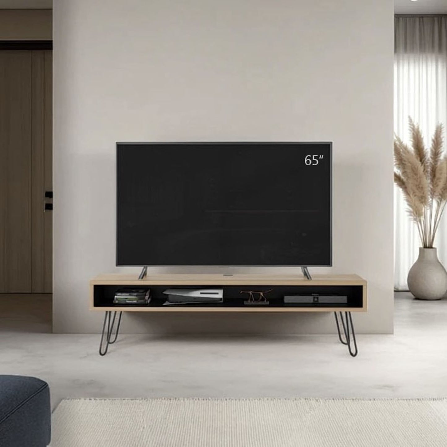 Rack  De Tv Luft 49X180X35 Rta Fresno Wengue
