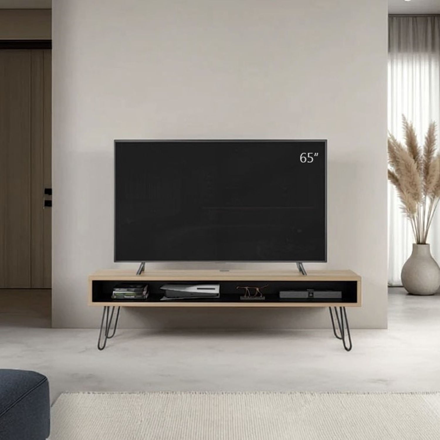Rack  De Tv Luft 49X180X35 Rta Fresno Wengue