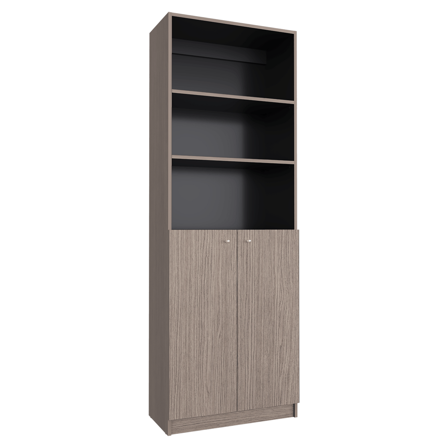 Estante Home E-M4 180X62X31 Rta Positano Wengue Zf