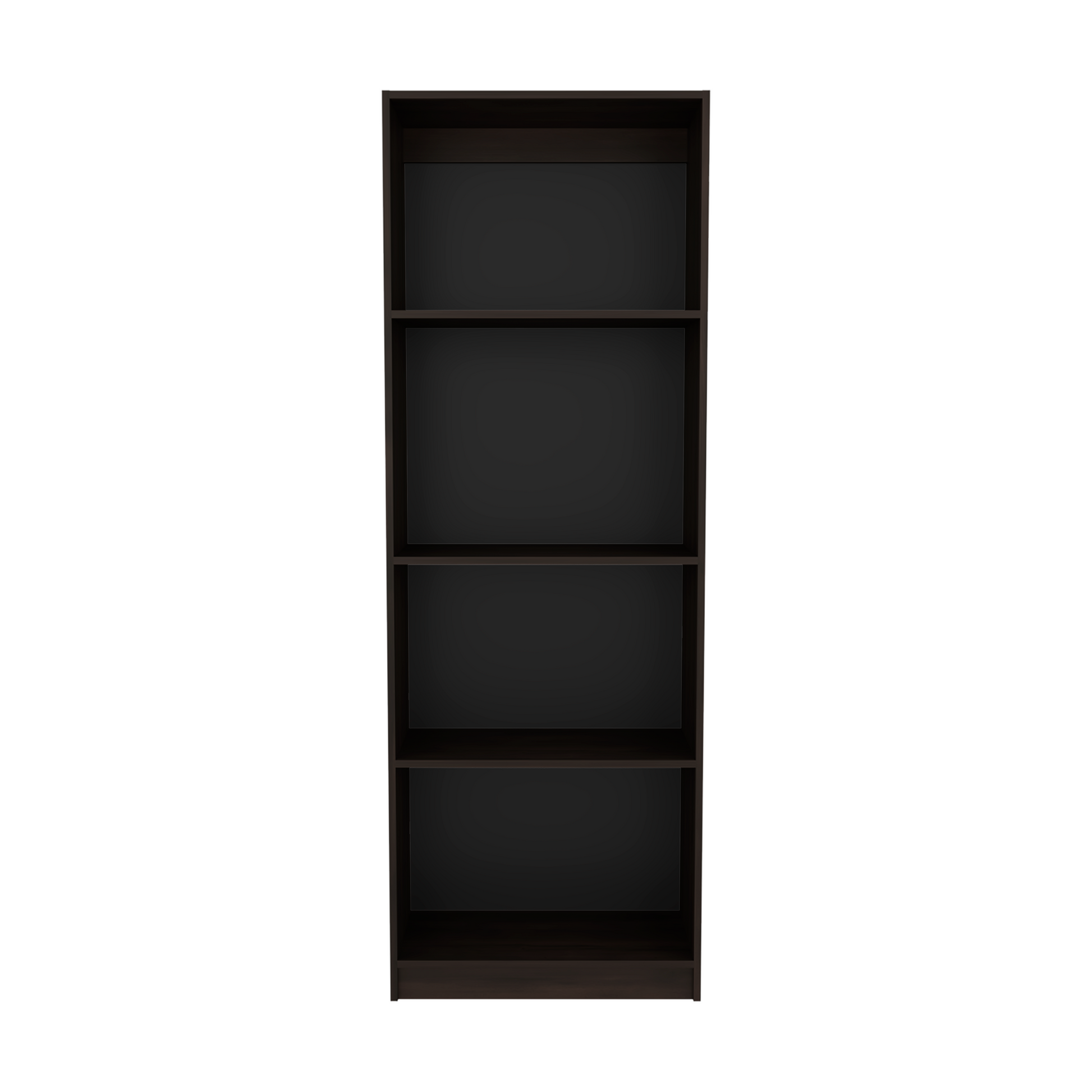 Estante Home E1 4 Espacios 180 X 62 Rta Nogal Europeo Zf