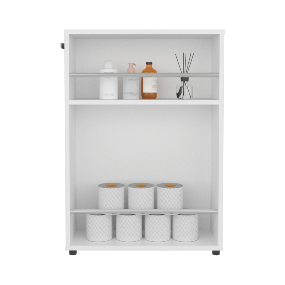 Organizador Movil De Baño Wiley 80X55X20 Rta Blanco Zf