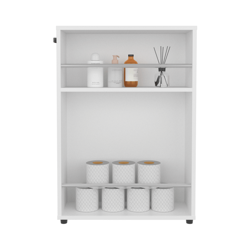 Organizador Movil De Baño Wiley 80X55X20 Rta Blanco Zf