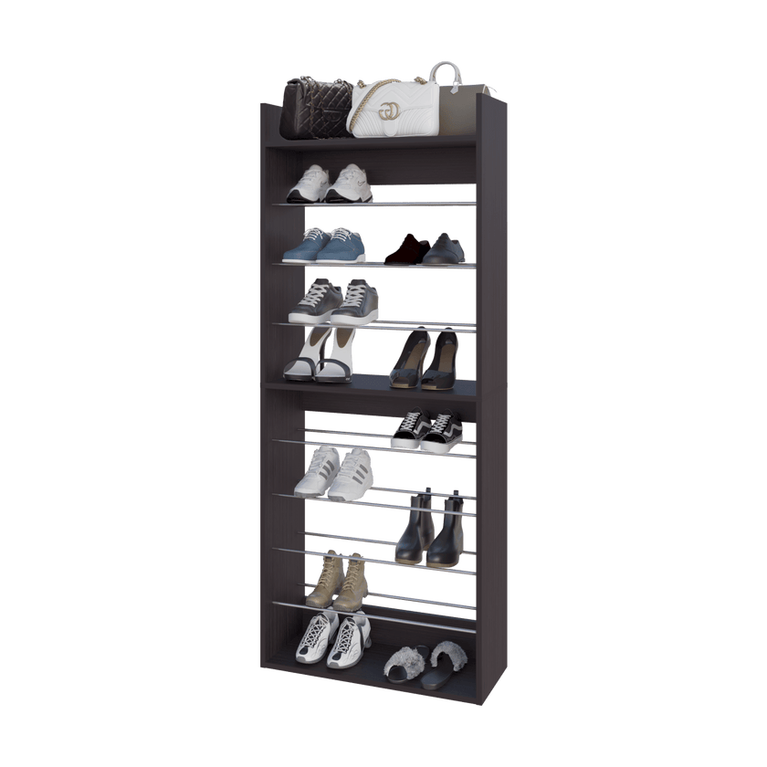 Zapatero 10 Niveles Ronald 165X63X25 Rta Wengue Zf