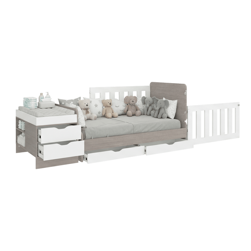 Cama Corral Rosario Blanco Positano