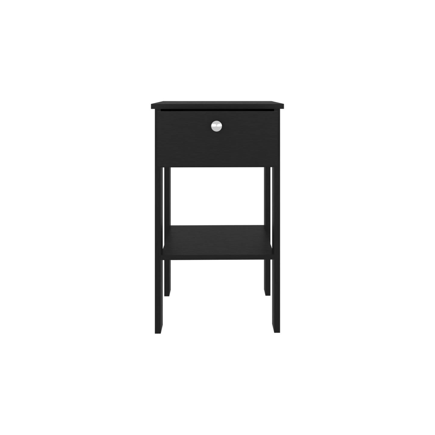 Mesita De Noche Newcastle 70X40X35 Rta Wengue Zf