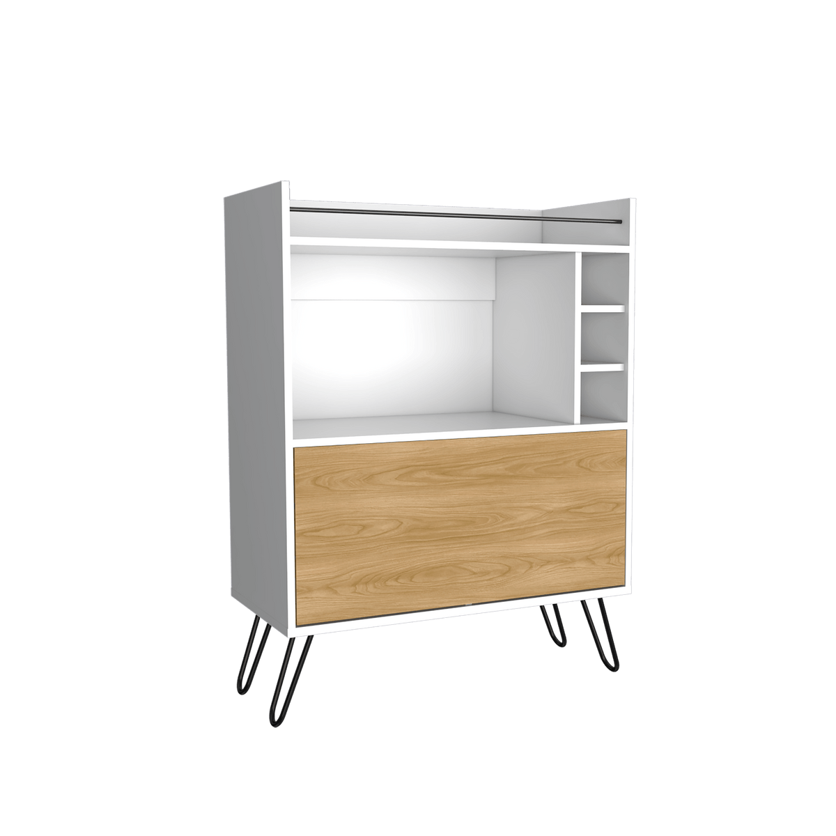 Bar Tori 107X80X39 Rta Blanco Mqz Fresno