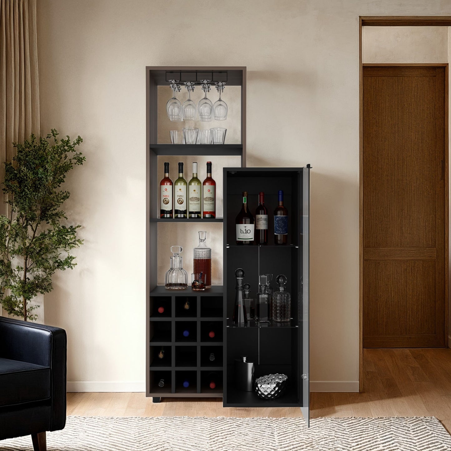 Bar Ozzy 175X80X41 Rta Wengue Milan