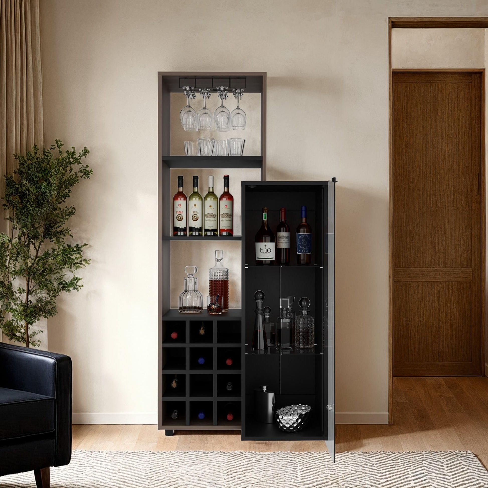 Bar Ozzy 175X80X41 Rta Wengue Milan
