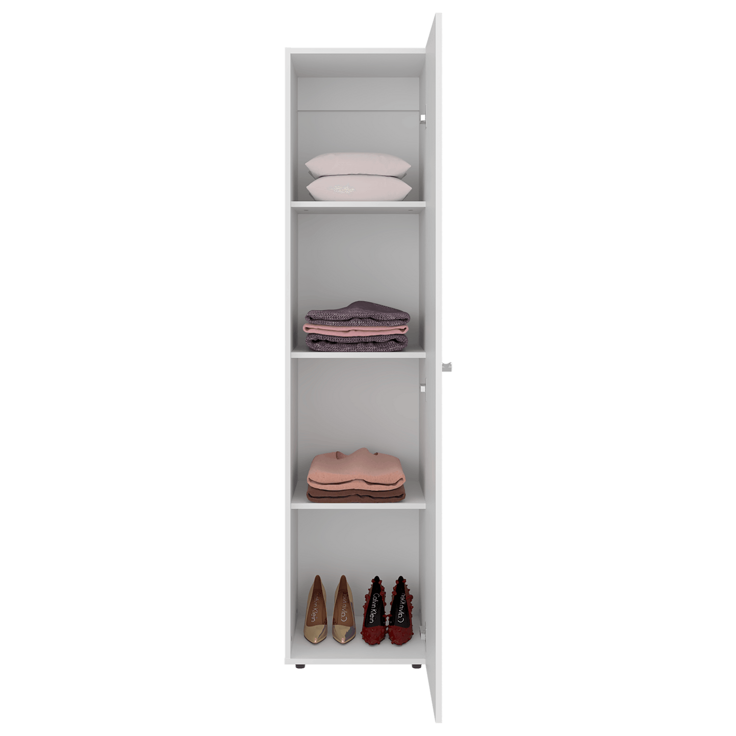 Closet Con Espejo Home Dreams 170X40X40 Rta Kronos Blanco Zf