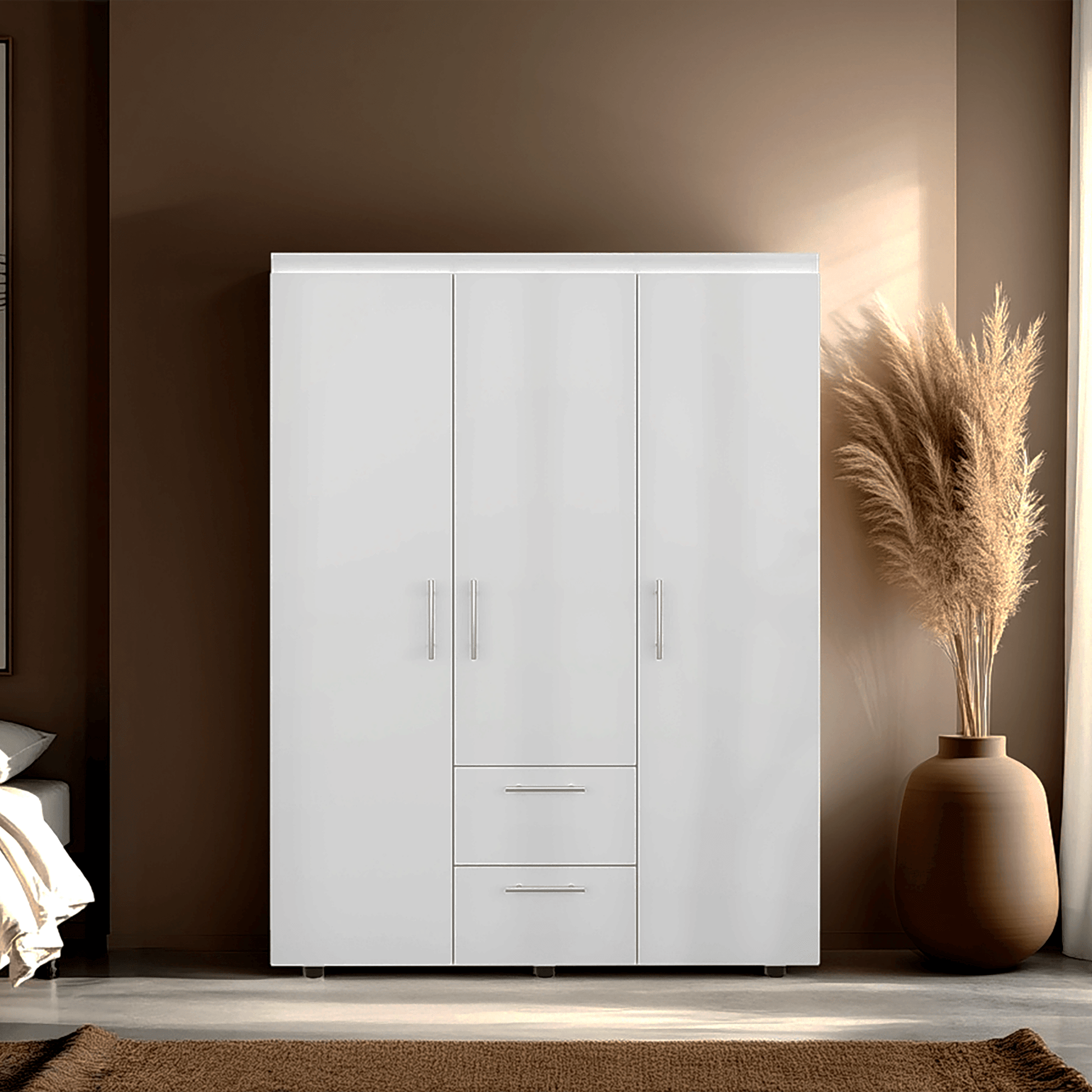 Closet Baru Lite 180X135X50 Rta Blanco