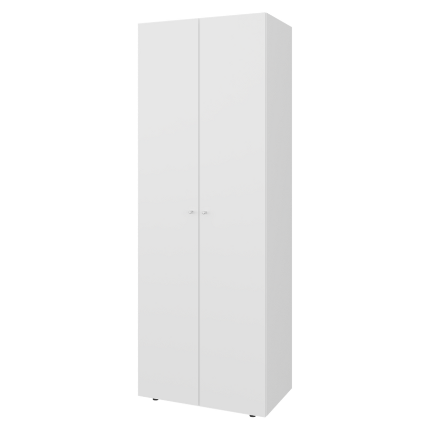 Closet 2 Puertas E1 Tuhogar 170X60X40 Rta Blanco Zf