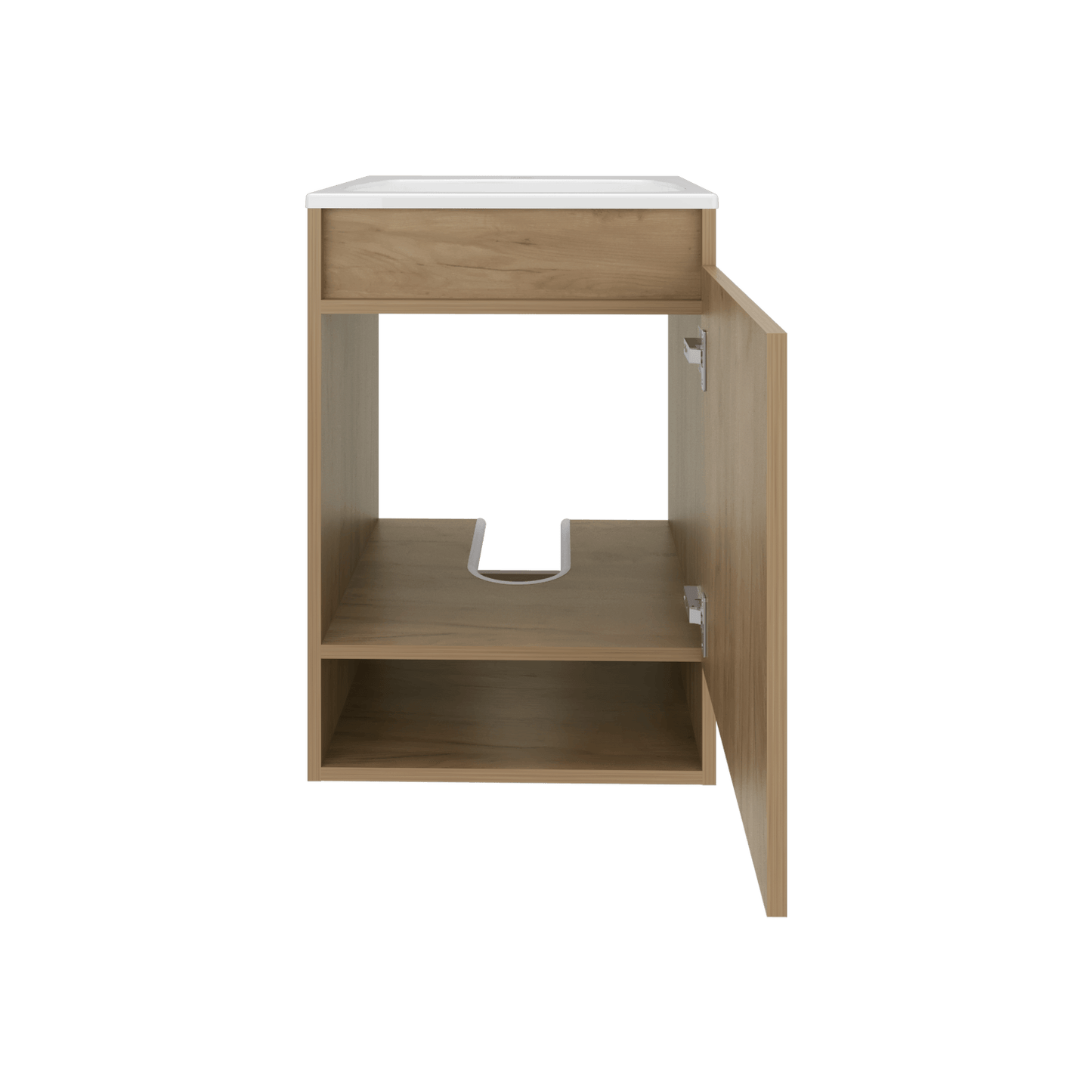 Mueble De Baño Nissi 45 63X44X46 Rta Fresno Europeo Zf