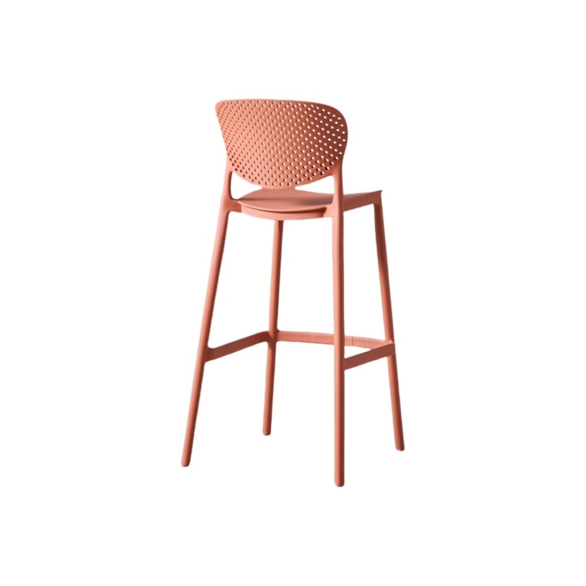 Silla Bar Rio 103X49X48 Rta Terracota