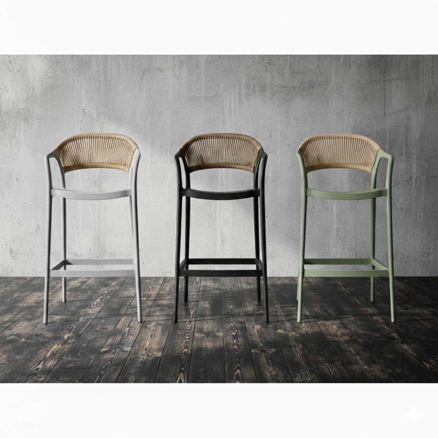 Silla Bar Bali 109X56X56 Rta Verde