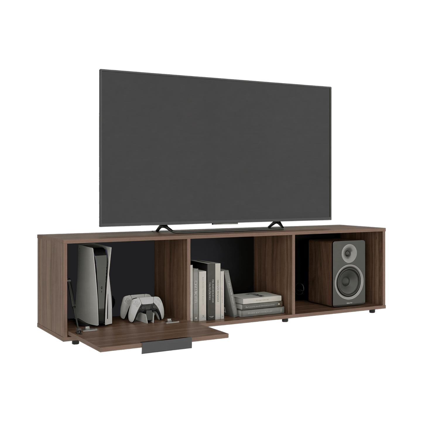 Rack De Tv 65" Dorne 41X162X35 Rta Avellana