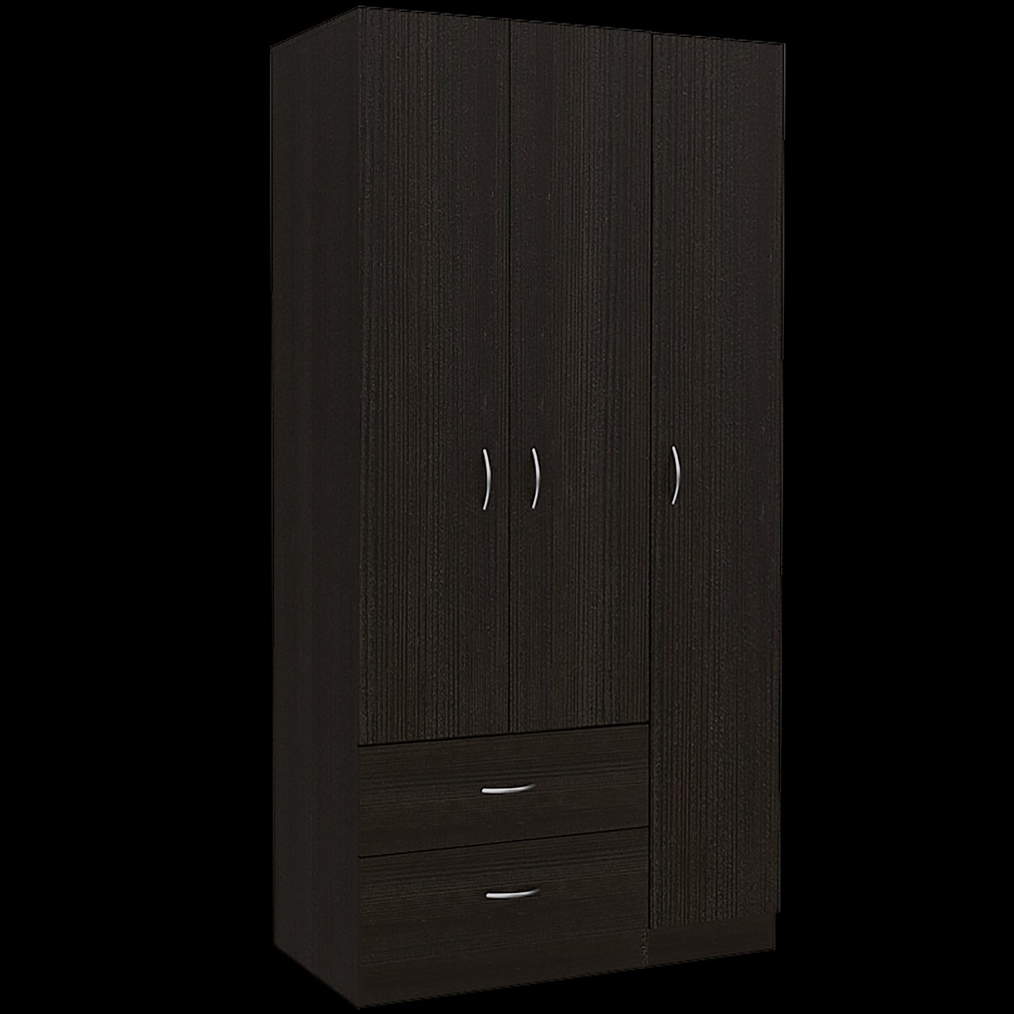 Closet Austral 3 Puertas Rta Wengue Zf