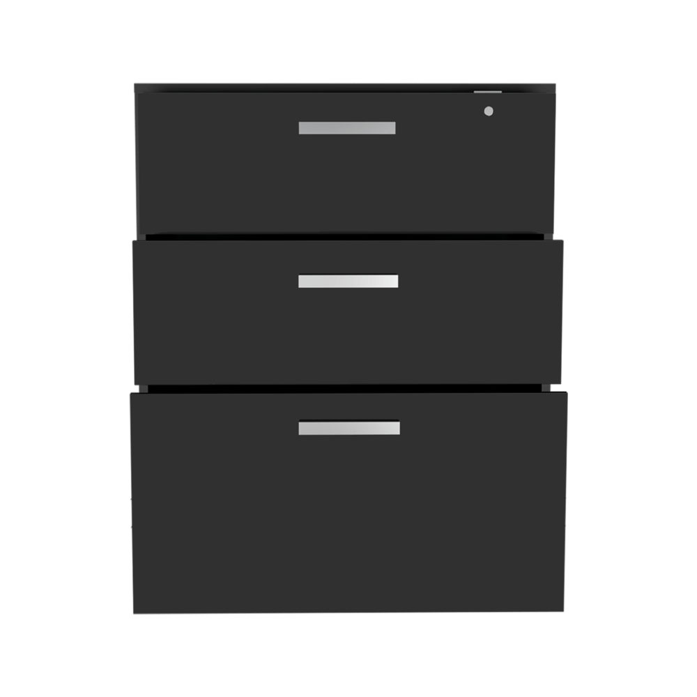 Gabinete Bajo 3 Cajones 90X70X40 Rta Wengue Zf
