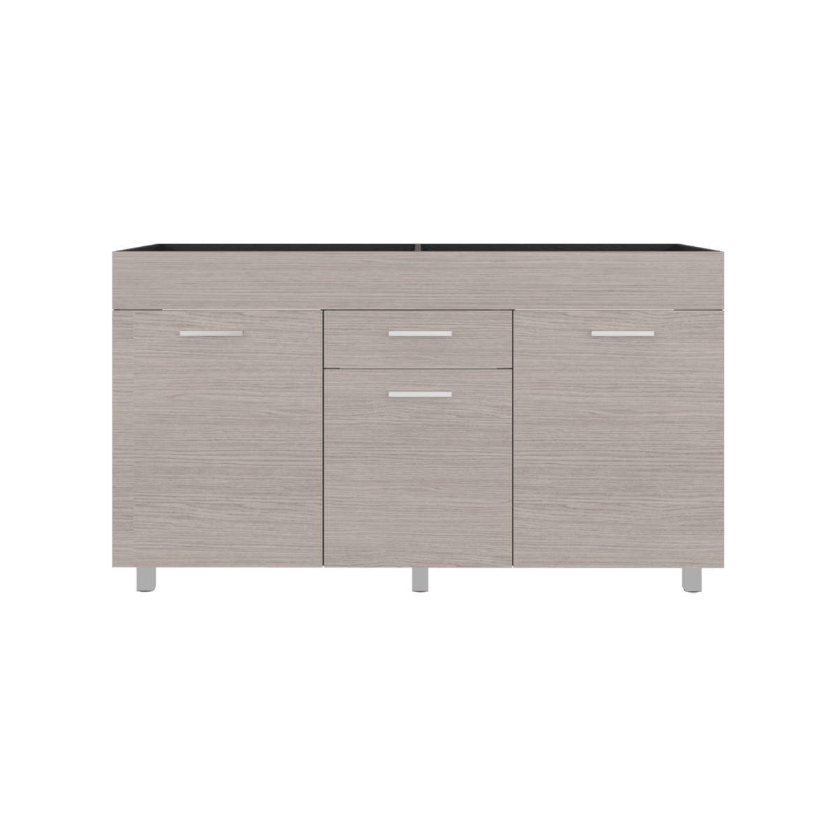 Mueble Inferior Cocina Rosa 84X148X49 Rta Wengue Positano