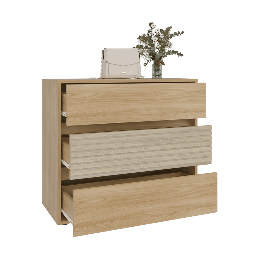Cajonera Wanda 71X80X34 Rta Fresno Roble Natural