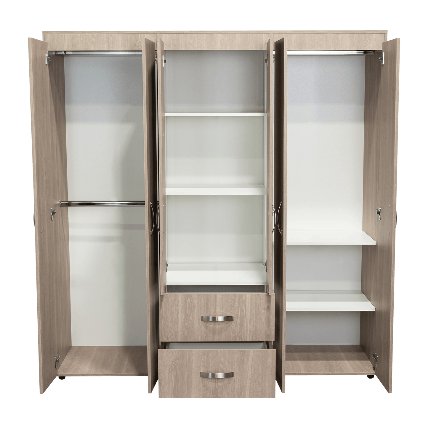 Closet Bariloche 180X170X50 Rta Bardolino Blanco