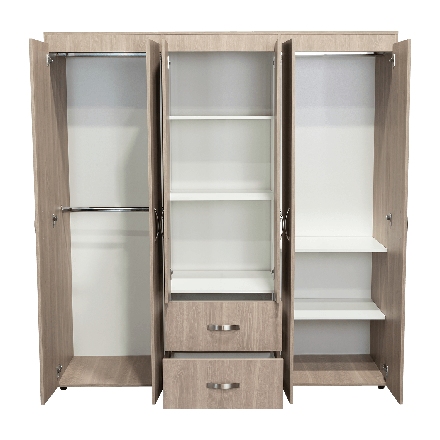 Closet Bariloche 180X170X50 Rta Bardolino Blanco