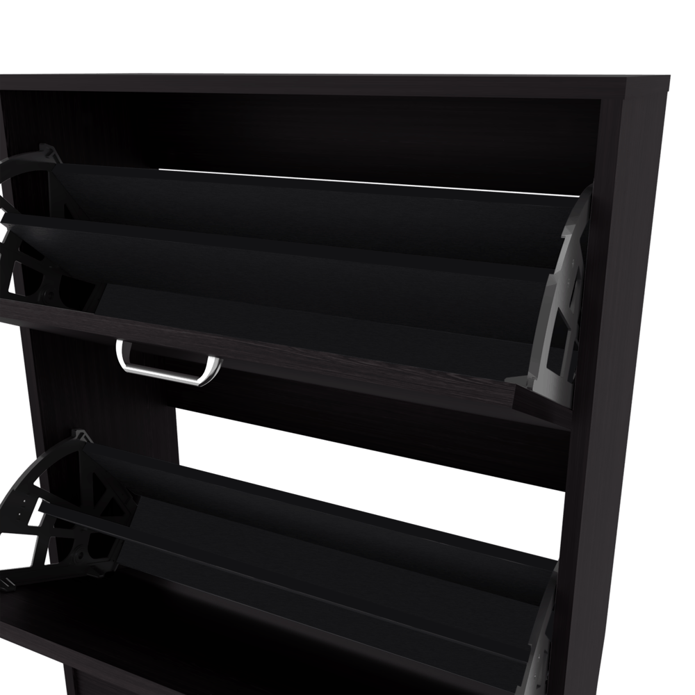Zapatero Inola 2 Puertas 80X63X24 Rta Wengue