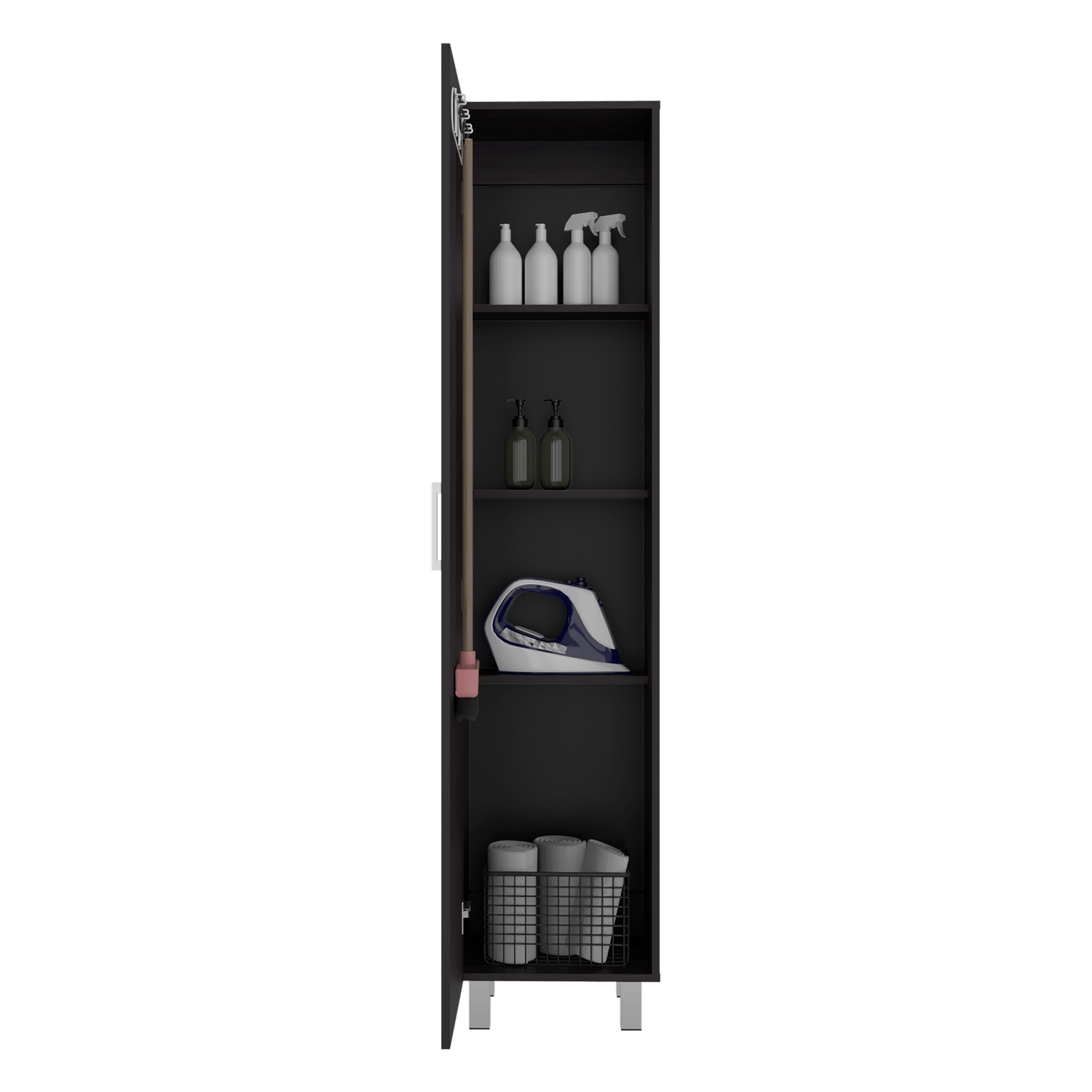 Mueble De Almacenamiento Vintro 180X40X31 Rta Kronos Wengue Zf