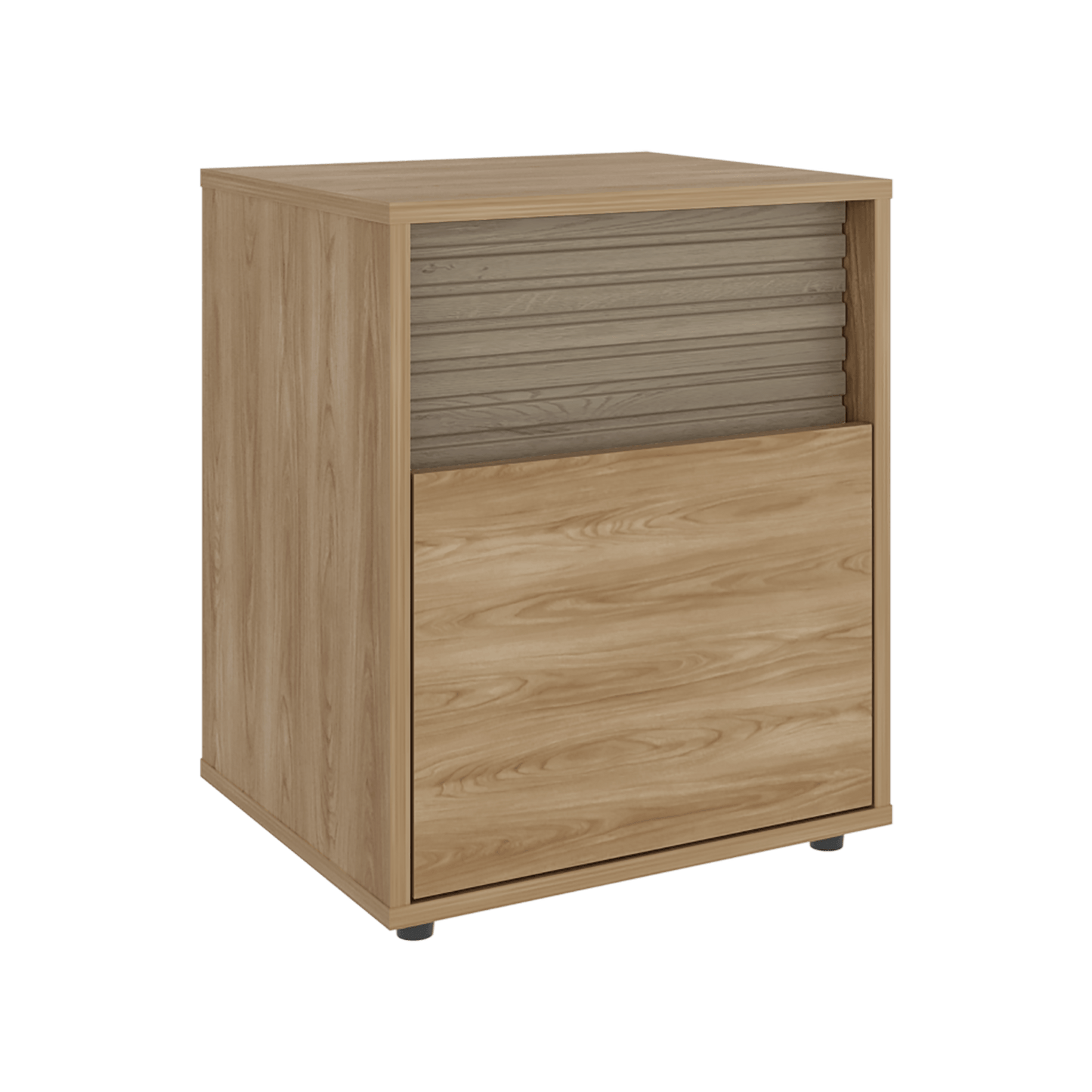 Mesa De Noche Wanda 52X42,6X37 Rta Fresno Roble Natural