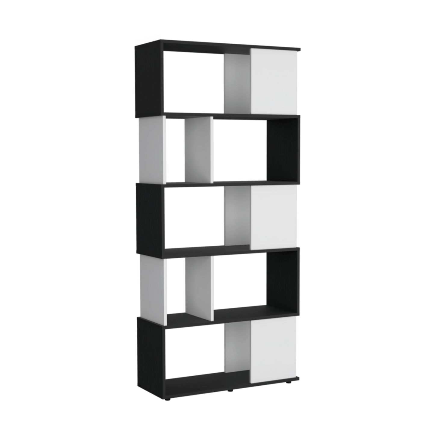 Biblioteca Noah 175X80X29 Rta Wengue Blanco Zf