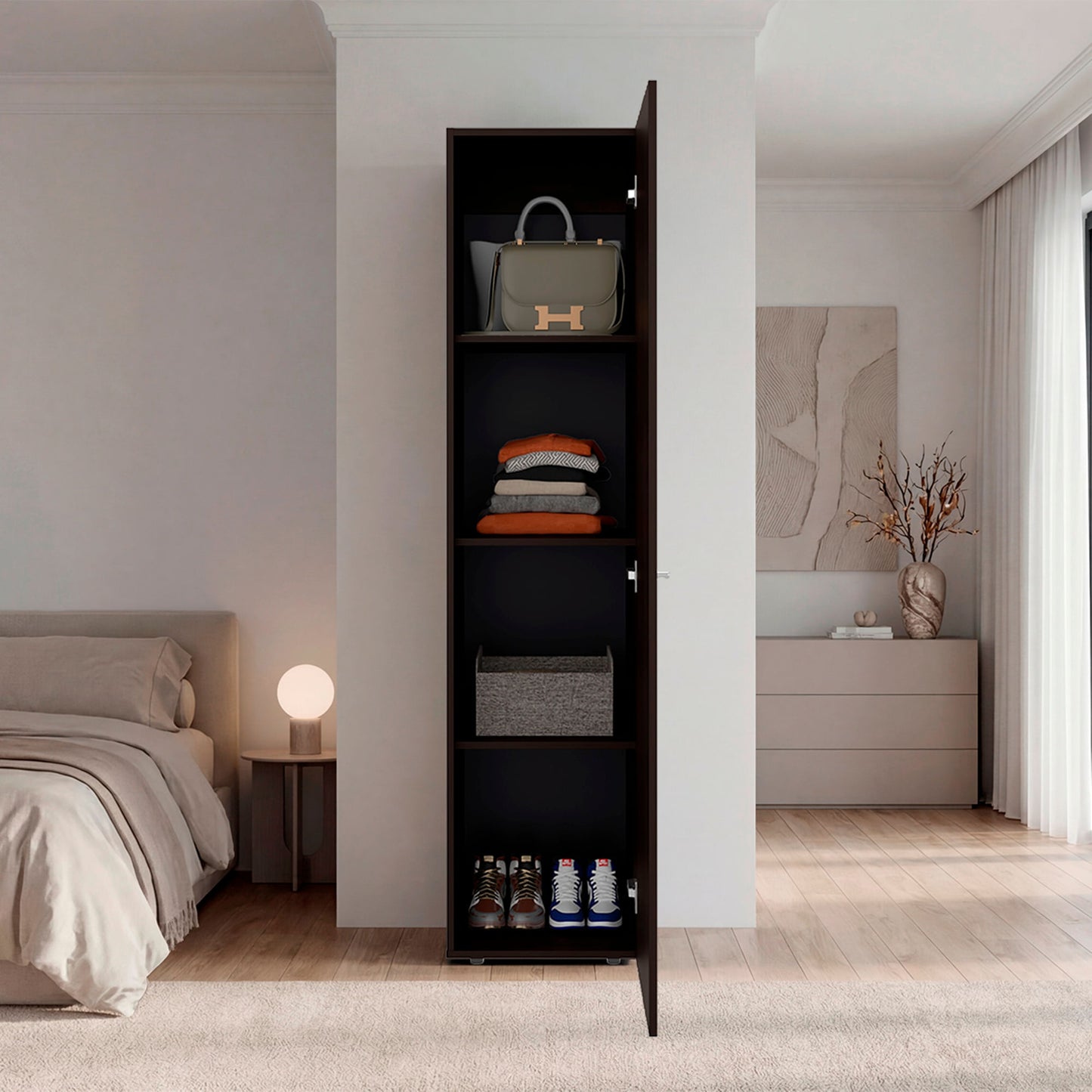 Closet Home Dreams 170X40X40 Rta Kronos Nogal Zf