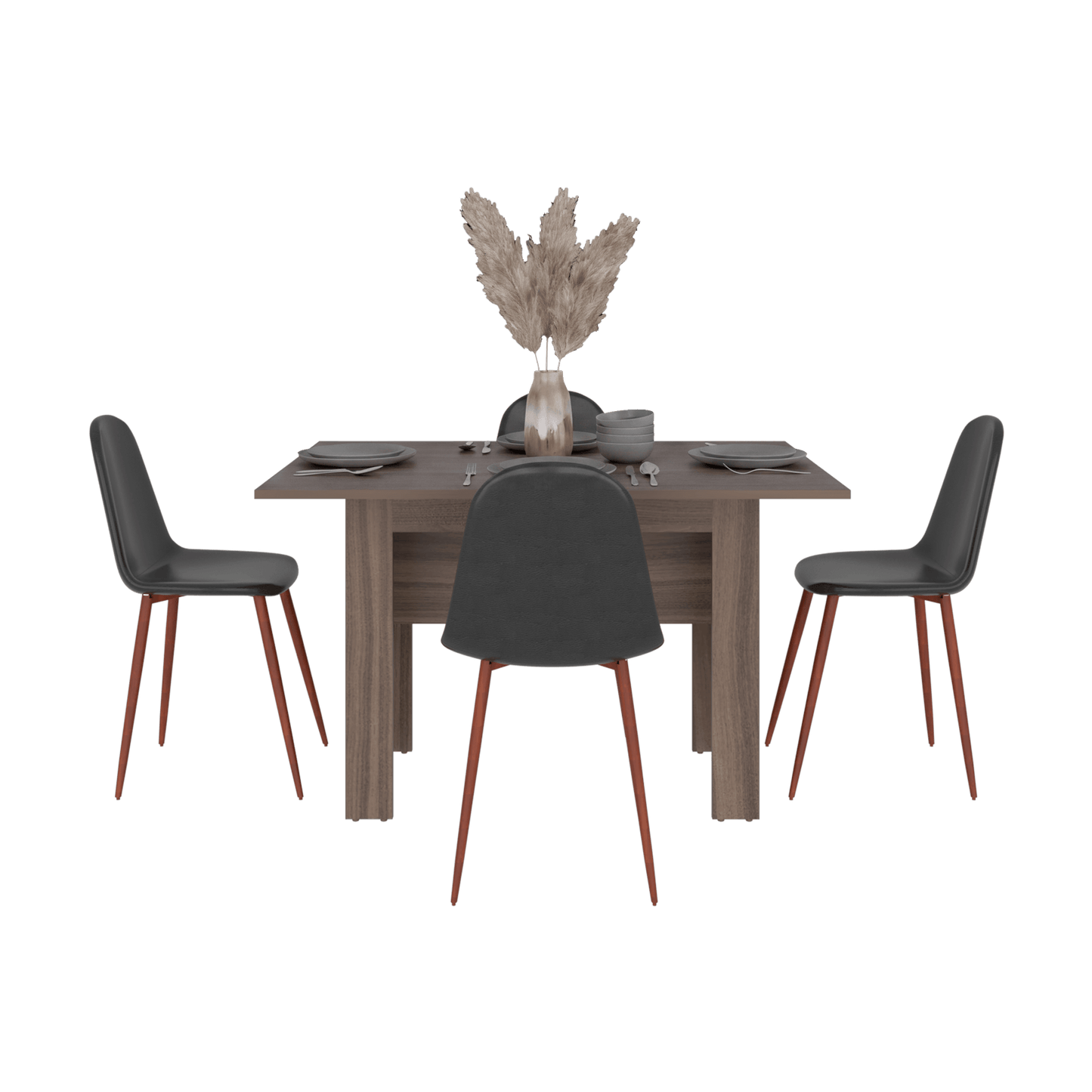 Mesa Comedor Classic 73X120X85 Rta Avellana