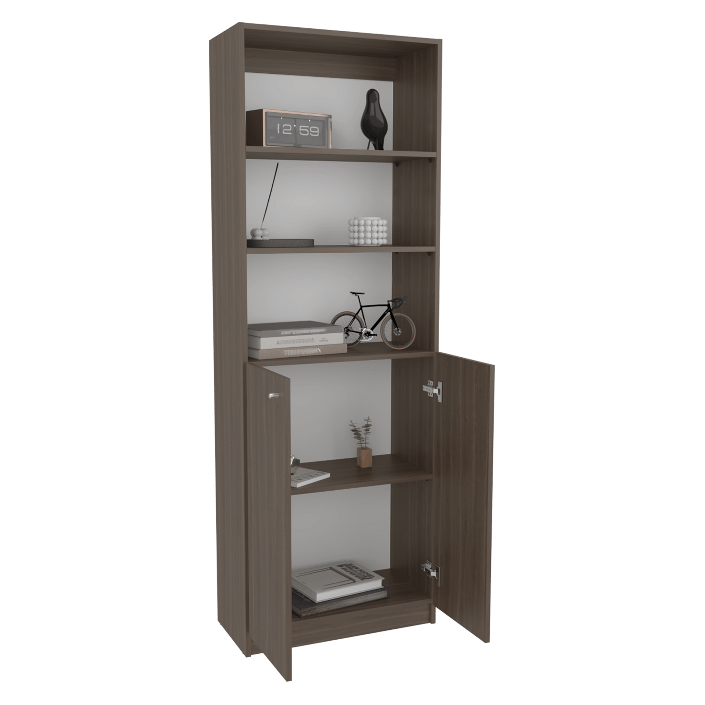 Estante Home 2 Puertas 180X62X29 Rta Milan Blanco