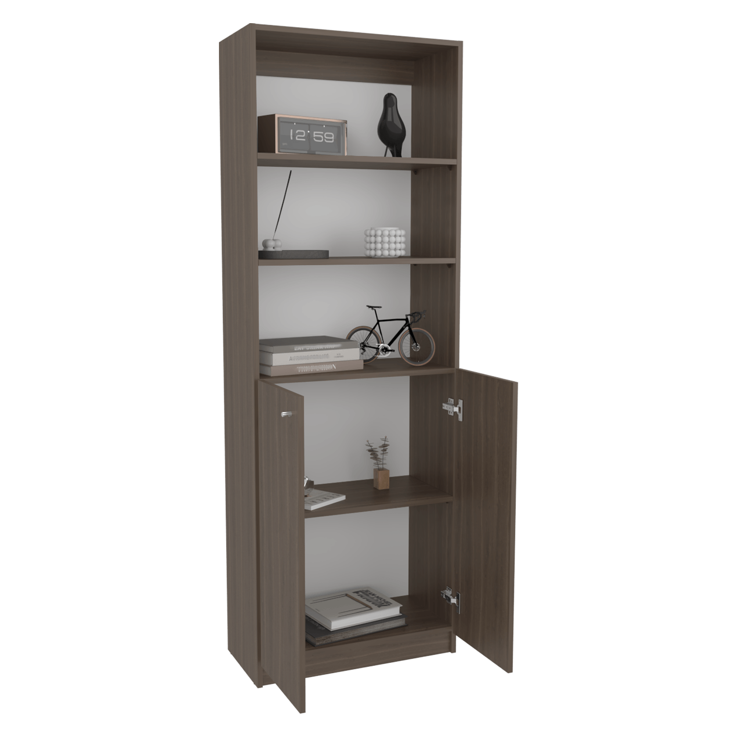Estante Home 2 Puertas 180X62X29 Rta Milan Blanco