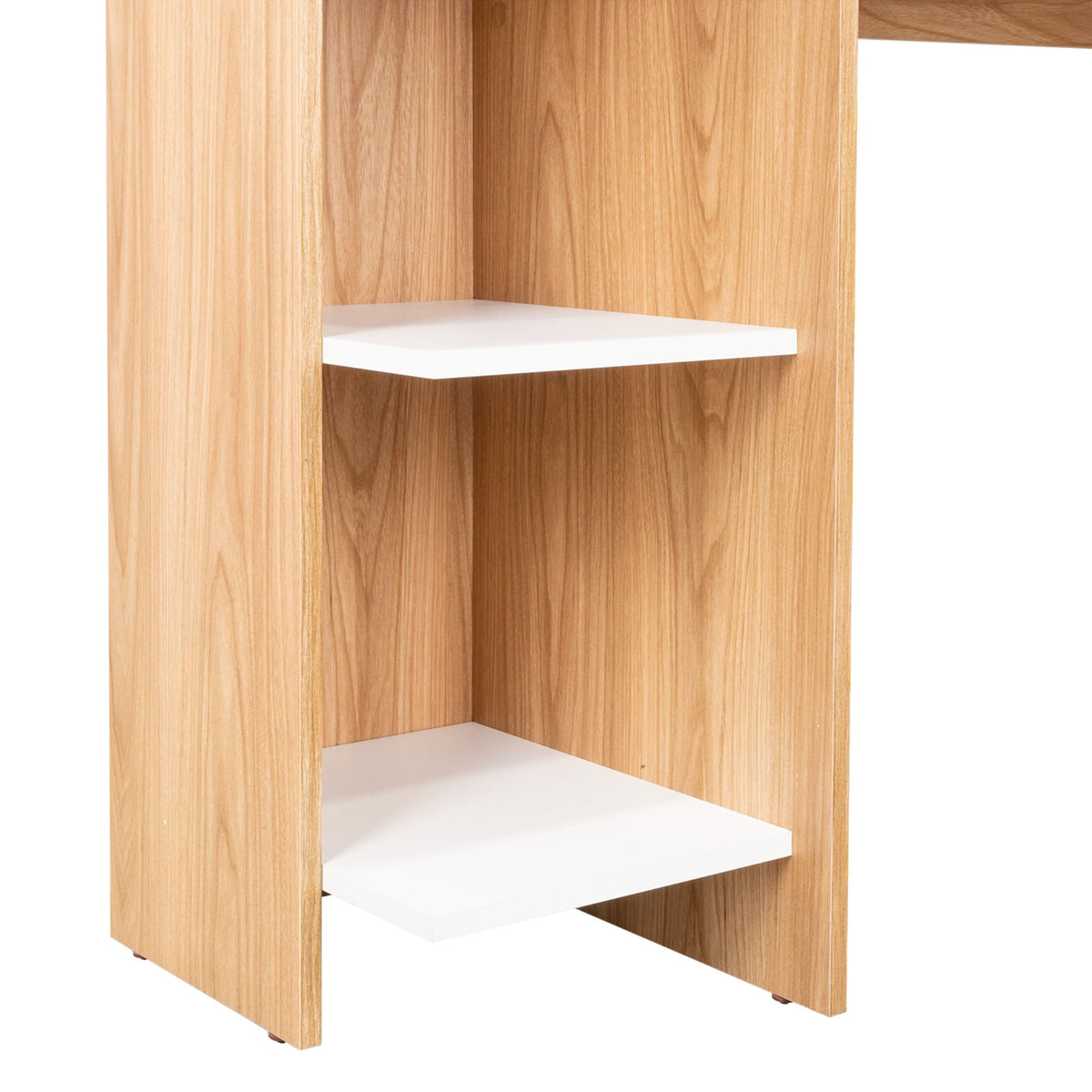 Escritorio Vilna 120X120X45 Rta Fresno Eu Blanco