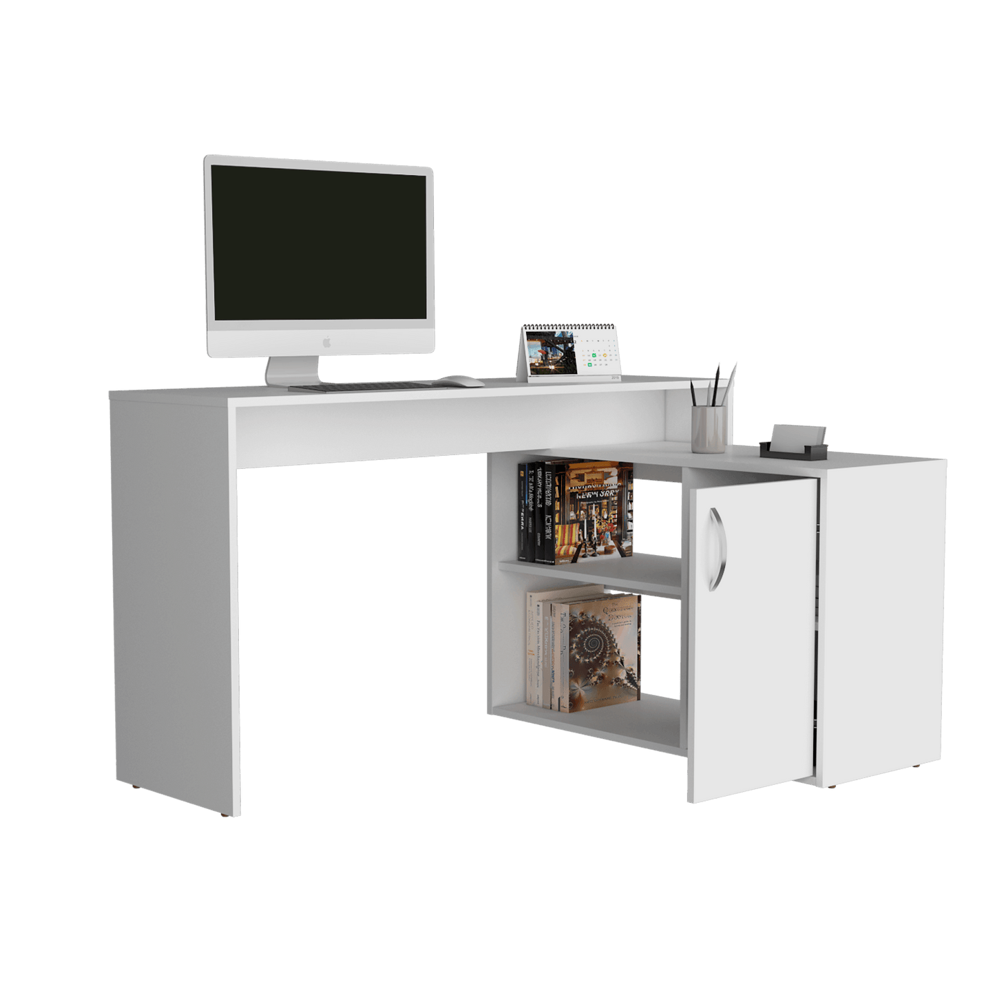 Escritorio Axis Eco 71X125X90 Rta Blanco
