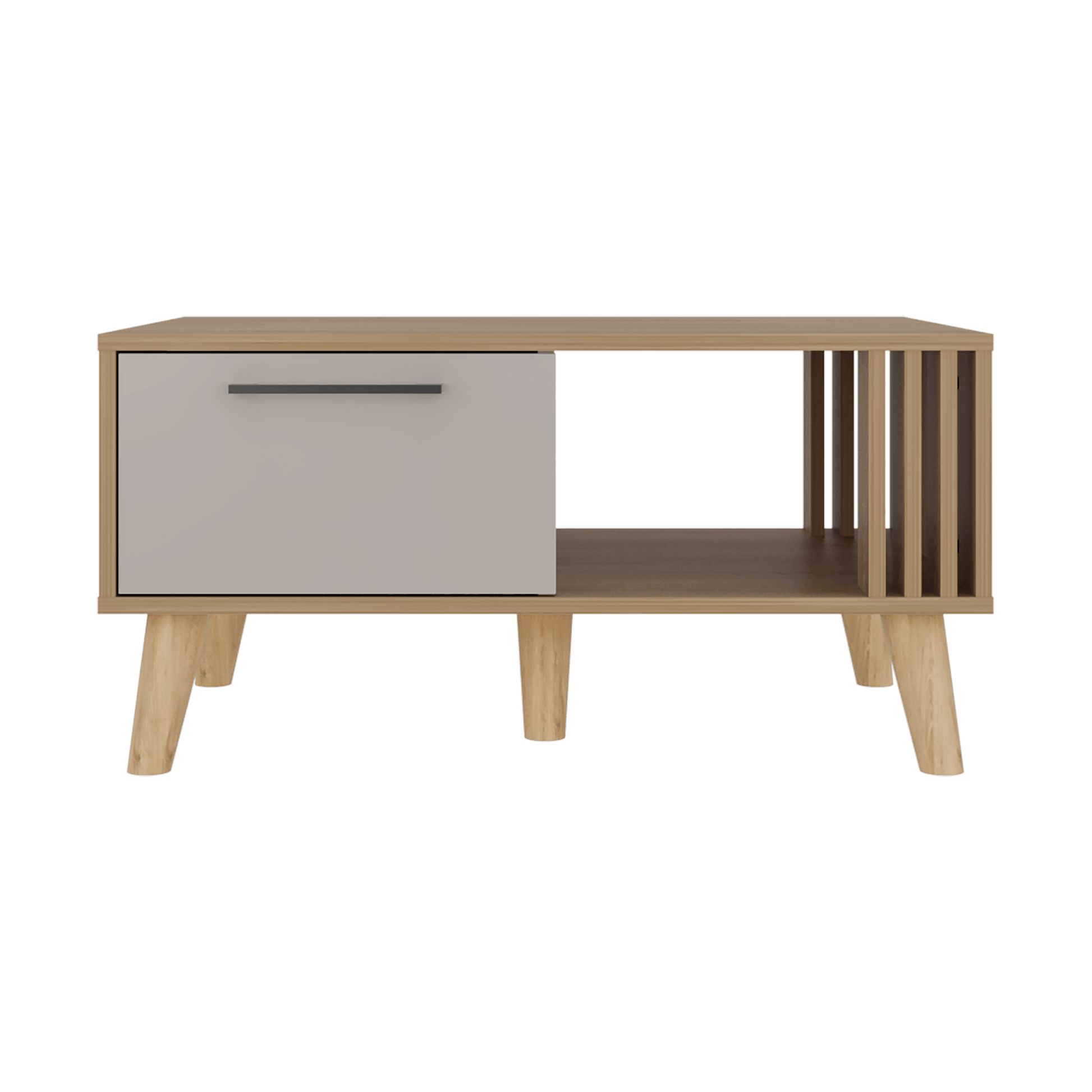 Mesa De Centro Vance 40X80X50 Rta Capri Fresno Eu
