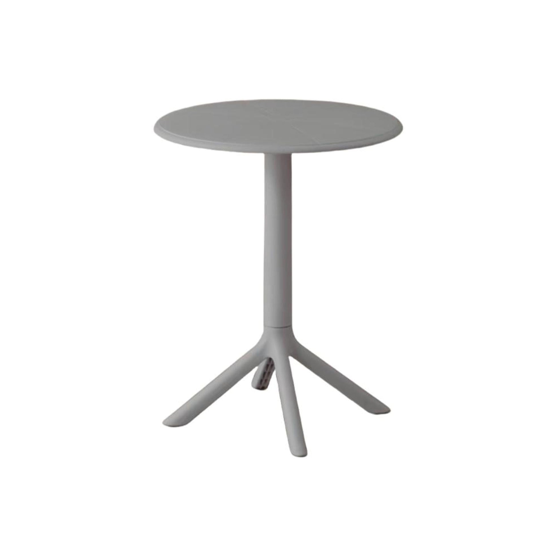Mesa Redonda 75X60X75 Rta Gris Oscuro
