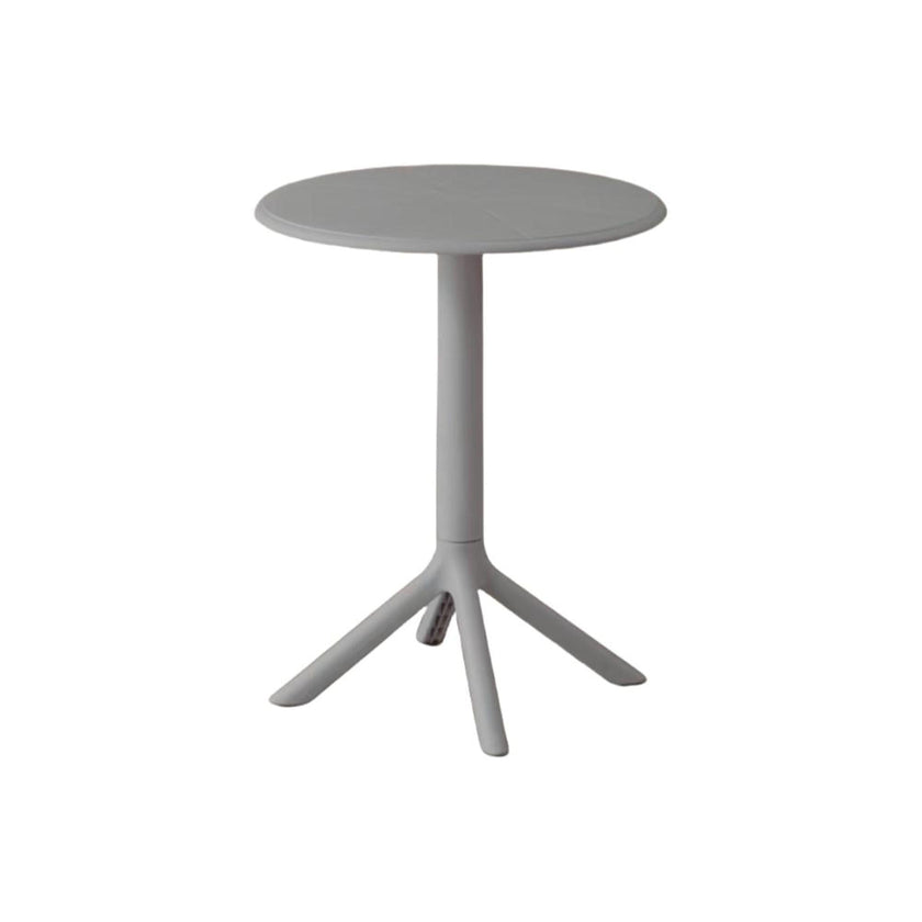 Mesa Redonda 75X60X75 Rta Gris Oscuro