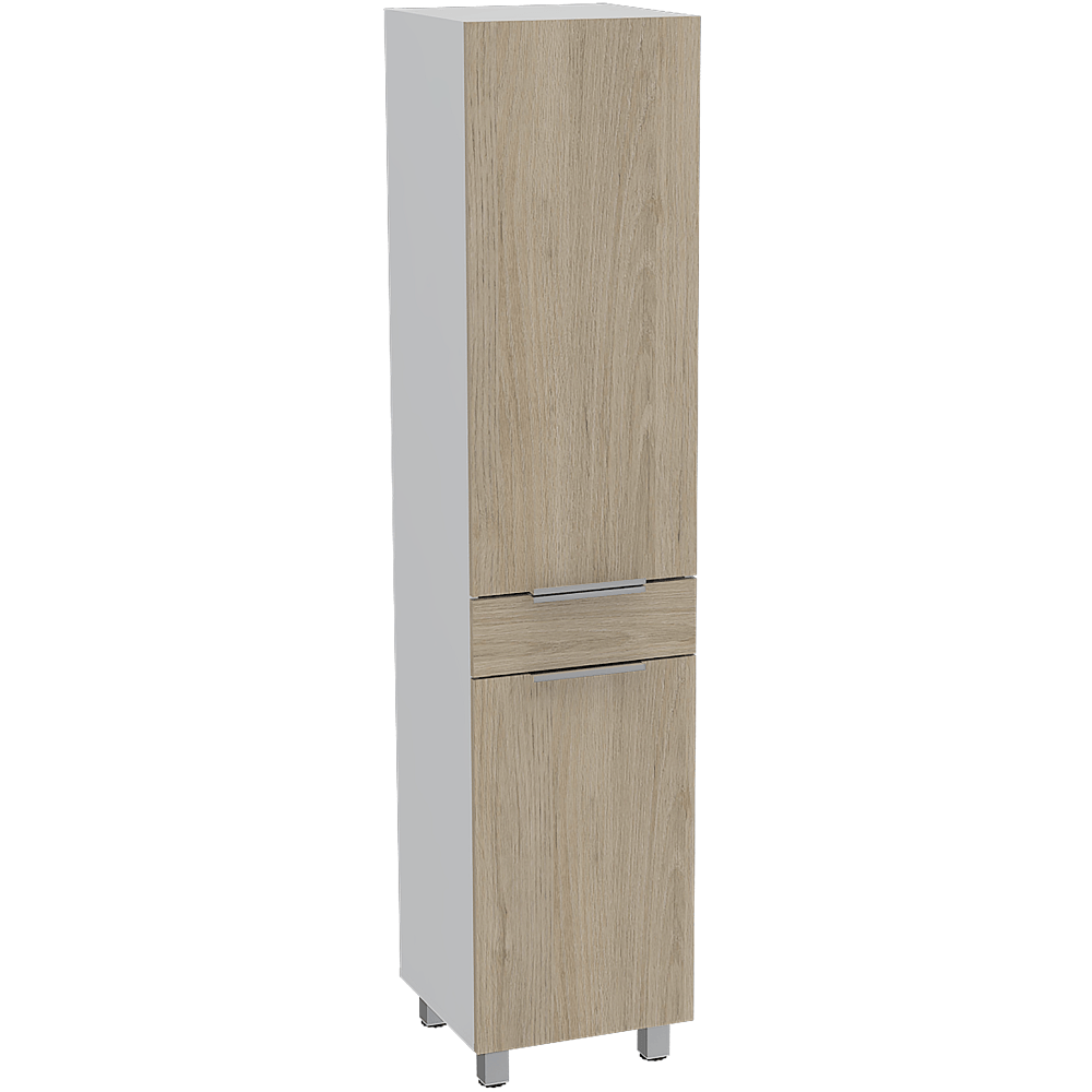 Alacena Melia 180  Blanco Rovere
